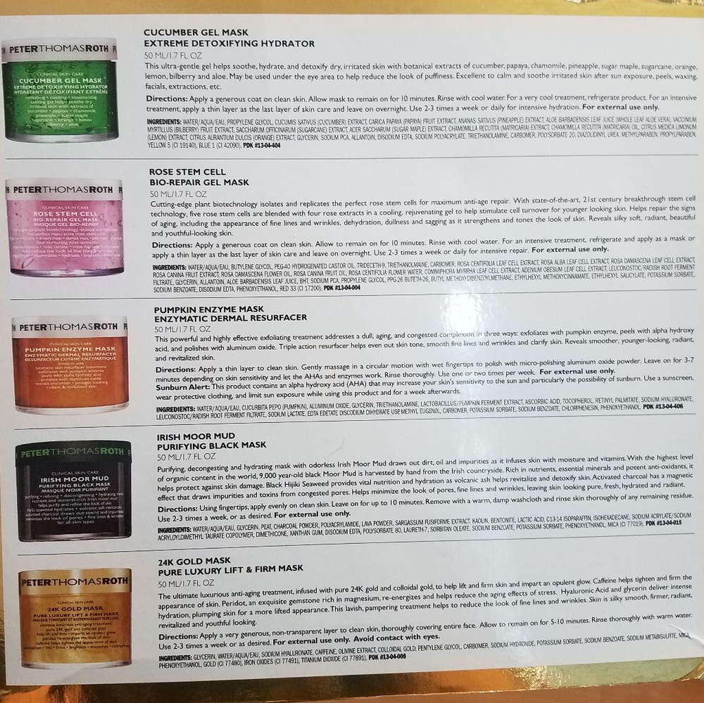 2 Peter Thomas Roth Masks - Picture 3 of 3